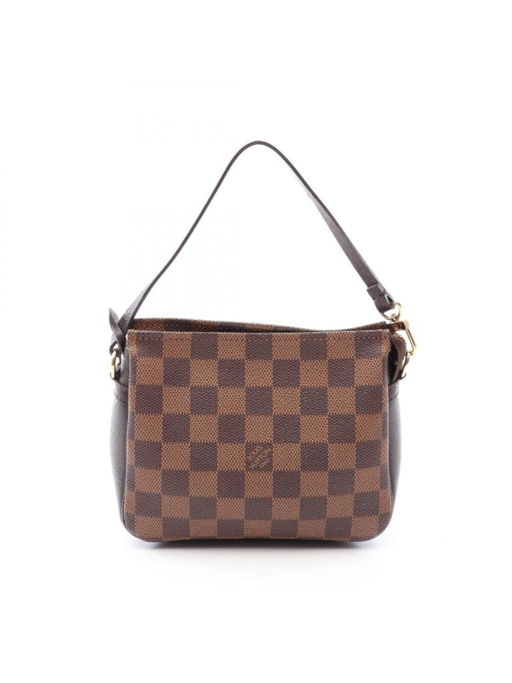 Louis Vuitton Trousse Makeup Canvas Leather Handbag
